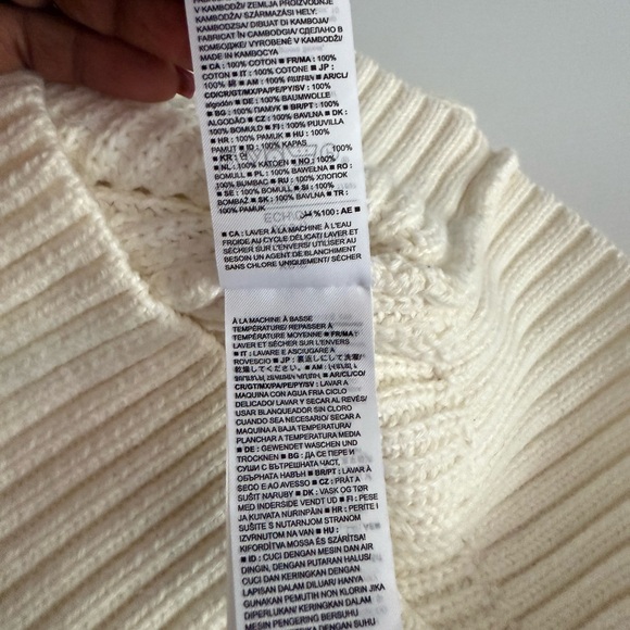 Banana Republic women’s Oversized Washable Cotton Sweater Vest size Xs - Picture 8 of 9